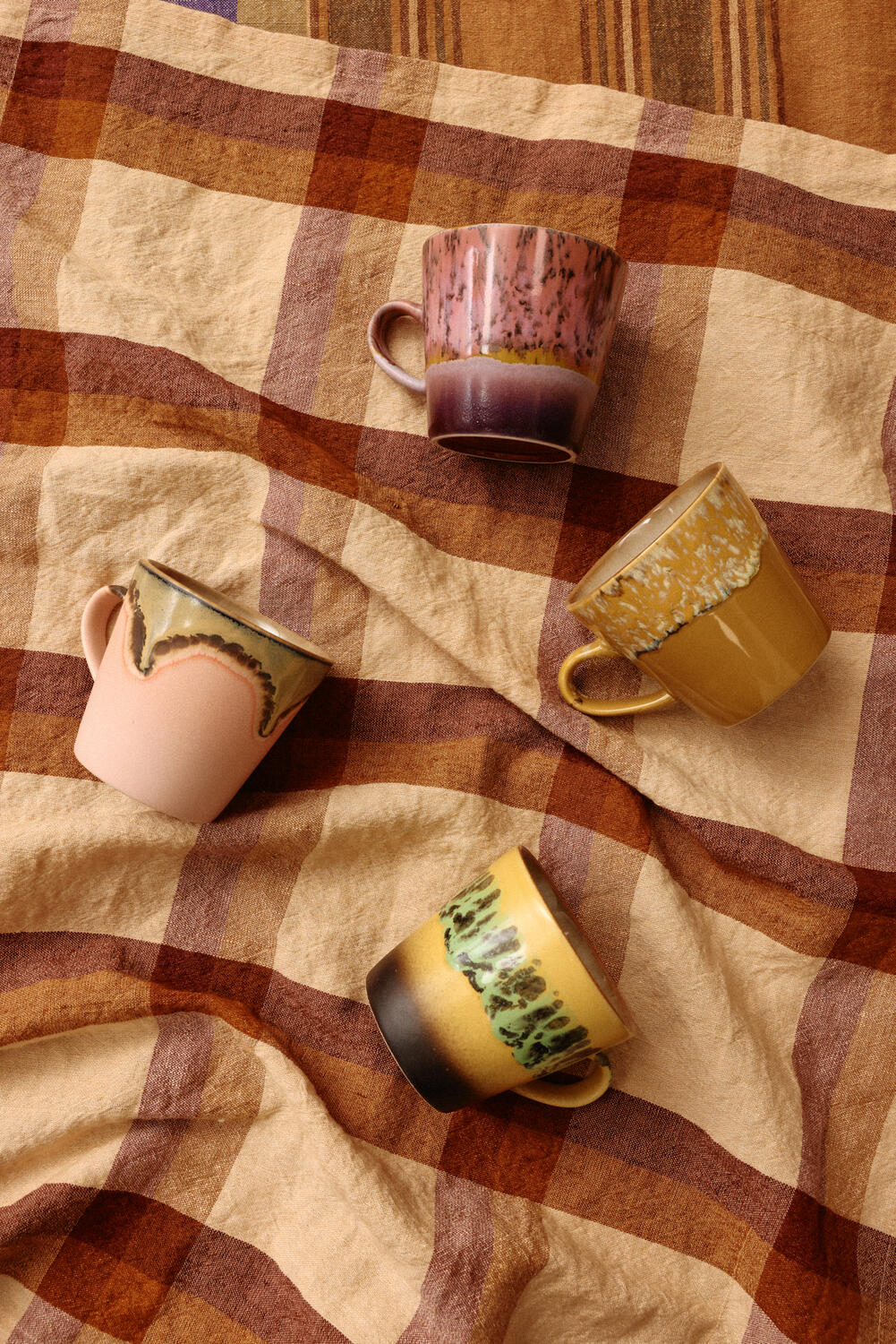 70s Ceramics americanokopper, Radiant - 4 stk